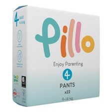 Pillo Pannolini mutandina misura 4 Maxi ( 9-14 kg ) 22 pz ENJOY PARENTING 00233