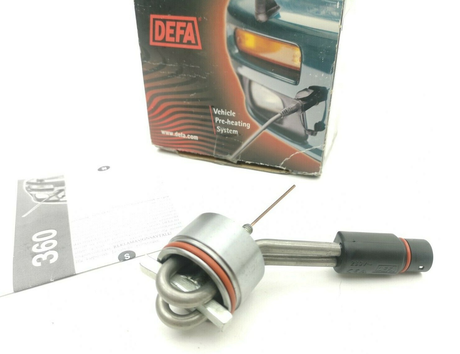 Engine Heater Element DEFA 411360 for MAN 502 NISSAN VANETTE CARGO SERENA TRADE
