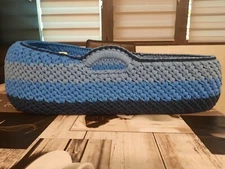 Cute baby moses basket, handmade