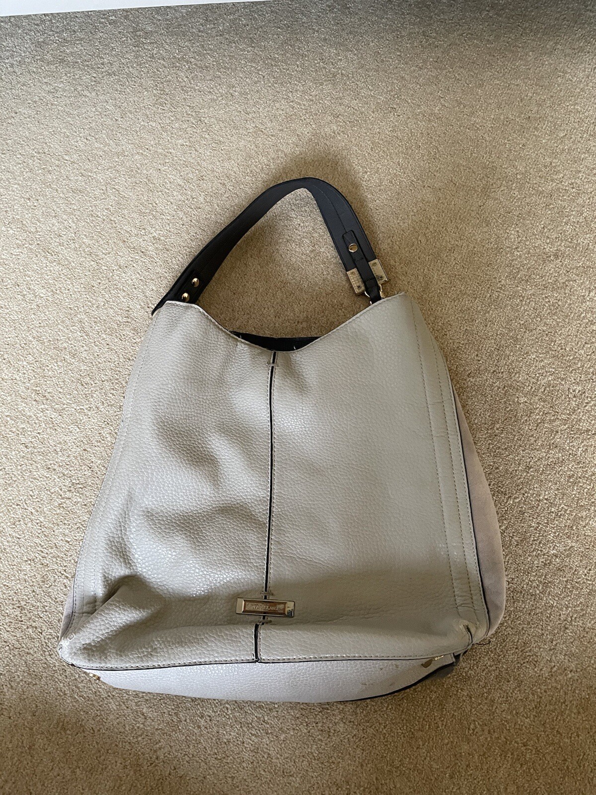 River Island Grey Shoulder Bag eBay