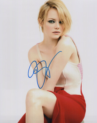 Emma Stone signed 8x10 photo In-person | eBay