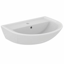 Ideal Standard Eurovit Waschtisch 55x46cm mit Wasserleiste W332601 Waschbecken