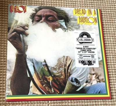 U-ROY - dread in a babylon - RARE VINYL LP + POSTER - RSD 2017 - SEALED/MINT