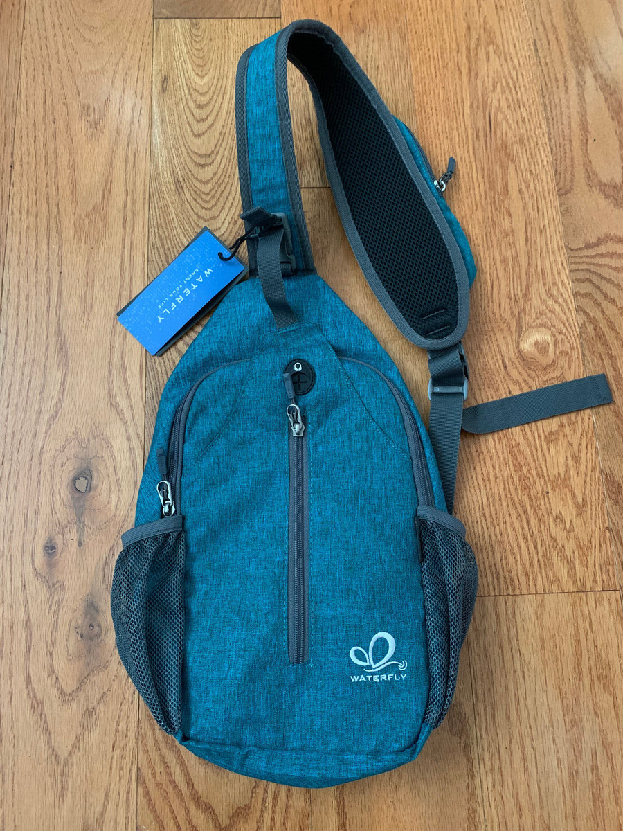 WATERFLY Crossbody Sling Backpack Bag Travel Hiking Chest  display picture 2