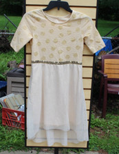 Wonder Nation Girls Dress - Gold - Medium 10-12