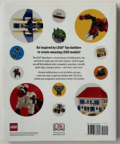 THE LEGO IDEAS BOOK: UNLOCK YOUR IMAGINATION: 1st Edition 2011 Hardcover Book - Picture 2 of 3