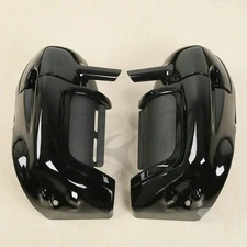 6.5" Speaker Box Pods Lower Vented Leg Fairings Fit For Harley Touring 83-13 12