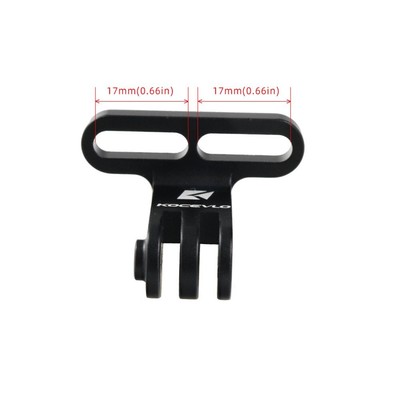 Leichtmetall Fahrrad Lenker Verl?ngerung Halterung f��r Sport Kamera Halterung