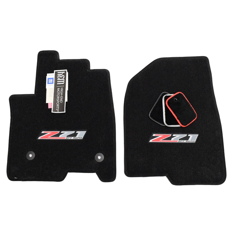 2020+ Chevrolet Silverado Z71 2500 3500 Crew Floor Mats Carpeted Storage InStock - Imagem 3 de 4