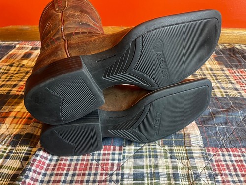 Ariat Men's Sport Wide Square Toe Boots Distressed Brown Men’s Sz 8 D 10010963 - Picture 6 of 7