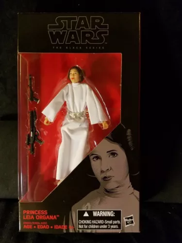 Star Wars Black Series Princess Leia Organa 6" Action Figure #30 Wave 9