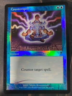 MTG 対抗呪文/Counterspell foil ［STA-JP］PSA10 Counterspell - 7th Edition ~~FOIL~~ [LP/MP] | eBay