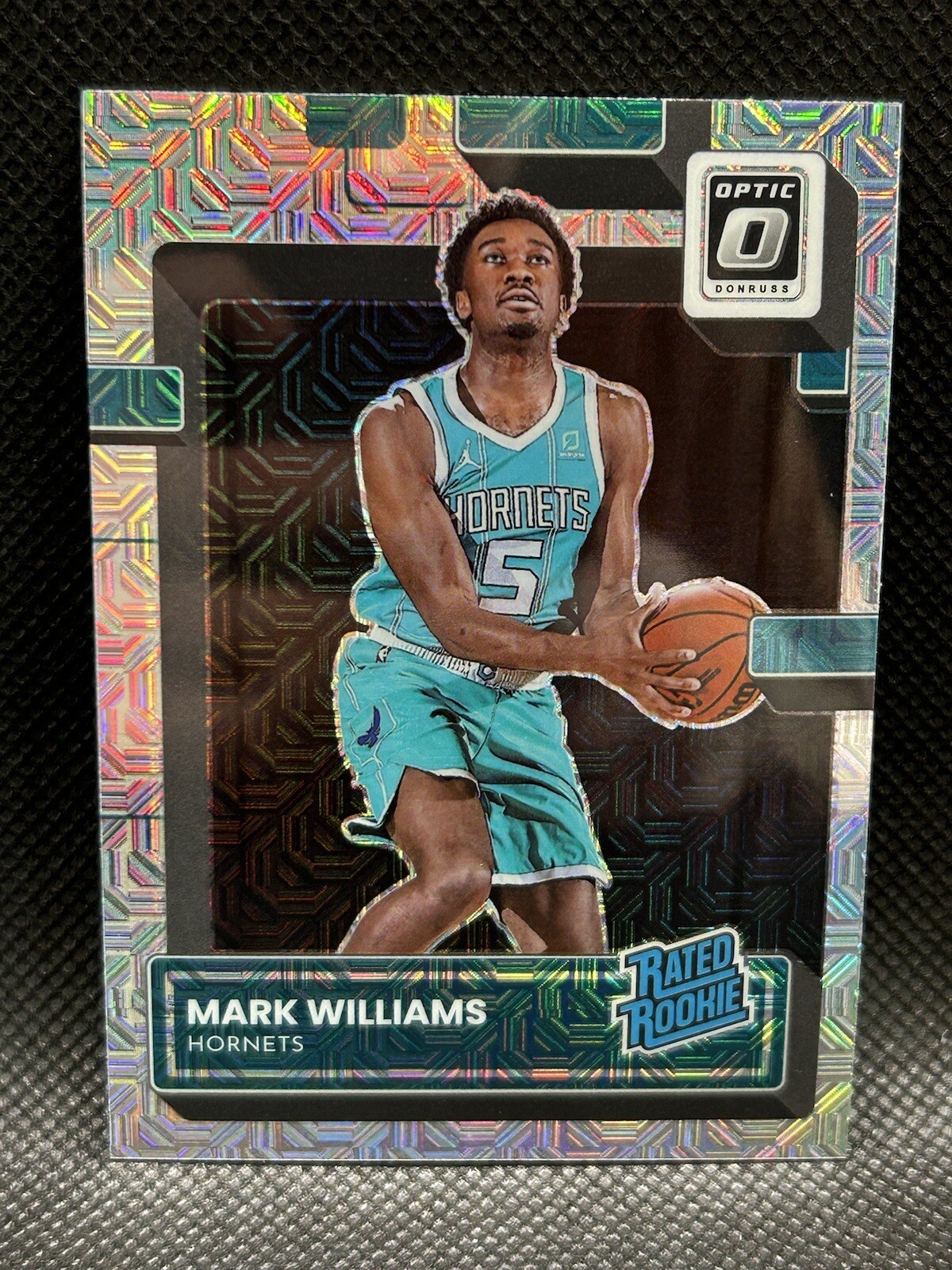 2022-23 Donruss Optic Mark Williams Choice Prizm Rated Rookie RC #245 Hornets