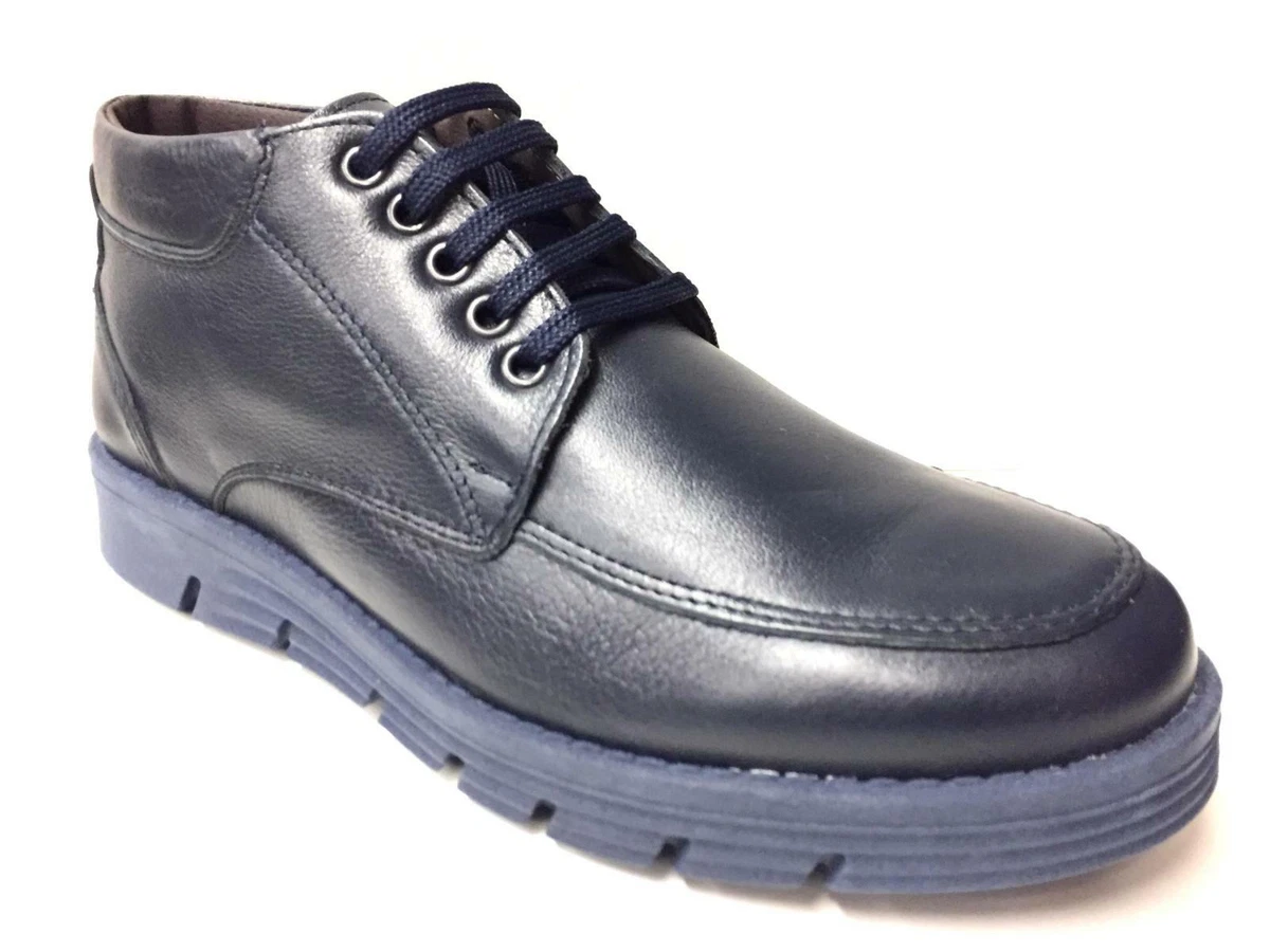 MEN S YACHT ITALY 937 ORIGINAL BLUE LEATHER AI 2021 CASUAL SHOES