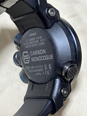 Casio G-Shock GWR-B1000-1A1JF GRAVITYMASTER Carbon Fiber Men 