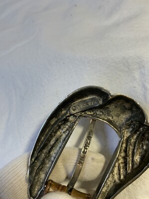 Vintage VICENZA Sport tan croc embossed Italian calfskin  display picture 1