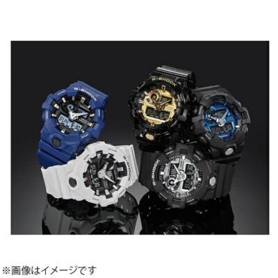 特価品！美品！CASIO G-SHOCK GA-700-7AJF ホワイト G-SHOCK GA-700-7AJF メンズ 腕時計 アナデジ ホワイト GA700 ビッグ