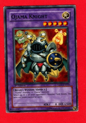 Yu-Gi-Oh! Carta Ojama Knight (TAEV-EN044) - 1a Edizione Comune Da Tactical Evolution