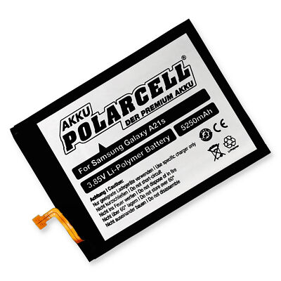 PolarCell Akku für EB-BA217ABY - Samsung Galaxy M12, A12, A12s, A13 4G, A21s A02