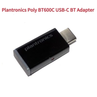 Plantronics Poly BT600C USB-C Bluetooth Adapter for Voyager 4220 4320 5200 6200