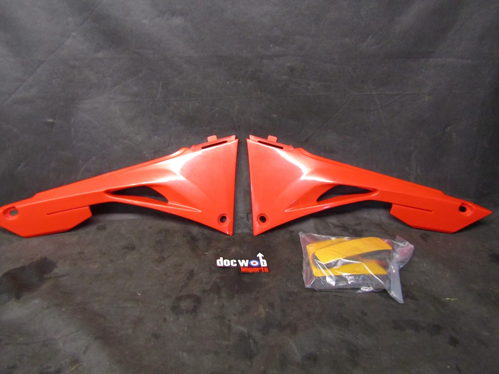 Honda CRF 250/450 2017-2021 AIR BOX  COVERS IN RED  CR6747