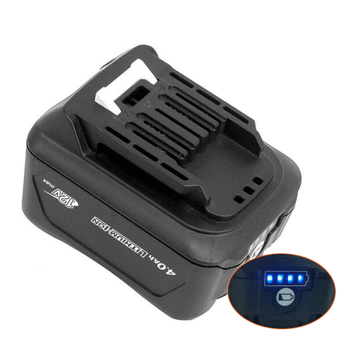 2X Batería para Cargador Makita 12V y DC10WD 4Ah Litio CXT BL1041B BL1016 BL1021B - Imagen 2 de 12