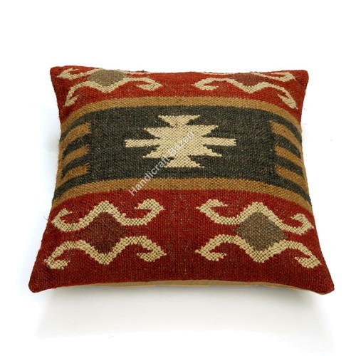 Throw Pillow Cushion Cover Wool Jute Pillow Cases Jute Home Decor 2 Pcs Christma - Picture 24 of 75