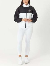 Nike Sportswear Summer Varsity Jacket CZ8318 010 Black/White New Women's Size L