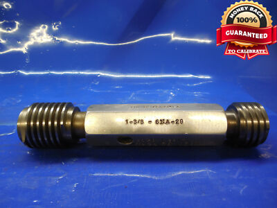1 3/8 6 NA 2G NATIONAL ACME THREAD PLUG GAGE 1.375 GO NO GO PDS= 1.2917 & 1.3110