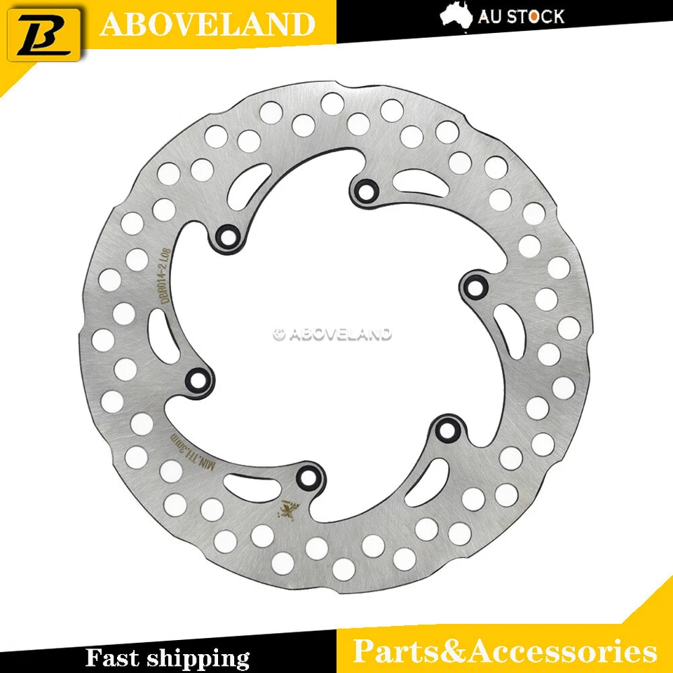 Motorcycle Brake DISC ROTOR REAR FITS HUSABERG FS 450 E 2006 2007 2008 - Imagem 2 de 2