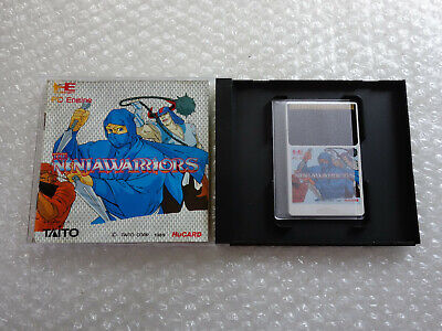 Ninja Warriors Nec PC Engine HU Card Japan Import 