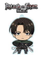 Levi Ackermann Attack On Titan Chibi Style Keychain Schlüsselanhänger Keyring