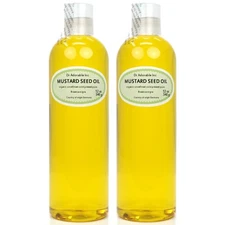 MUSTARD SEED OIL by Dr.Adorable PURE ORGANIC 2 oz 4oz up to gallon Free Shipping