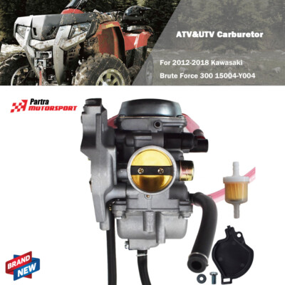 #ad Carburetor Carb Fit For 2012 2018 Kawasaki Brute Force 300 15004 Y004 ✅ $50.92