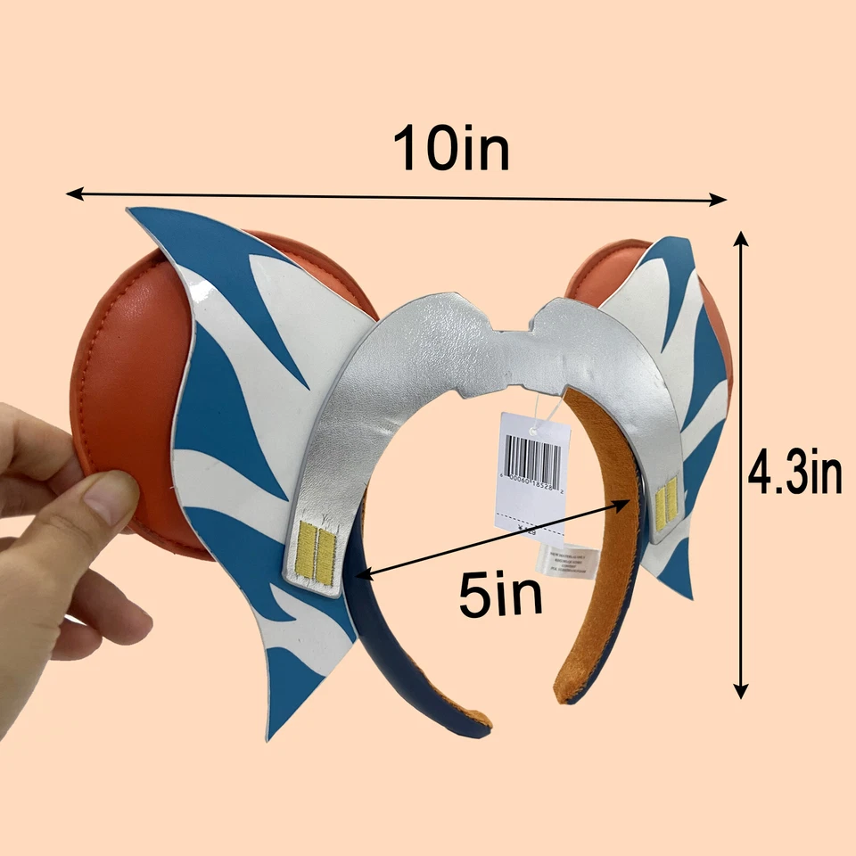 Ahsoka Tano Ashley Eckstein Star War Disney Park Headband Minnie Ears Disneyland - Изображение 4 из 4