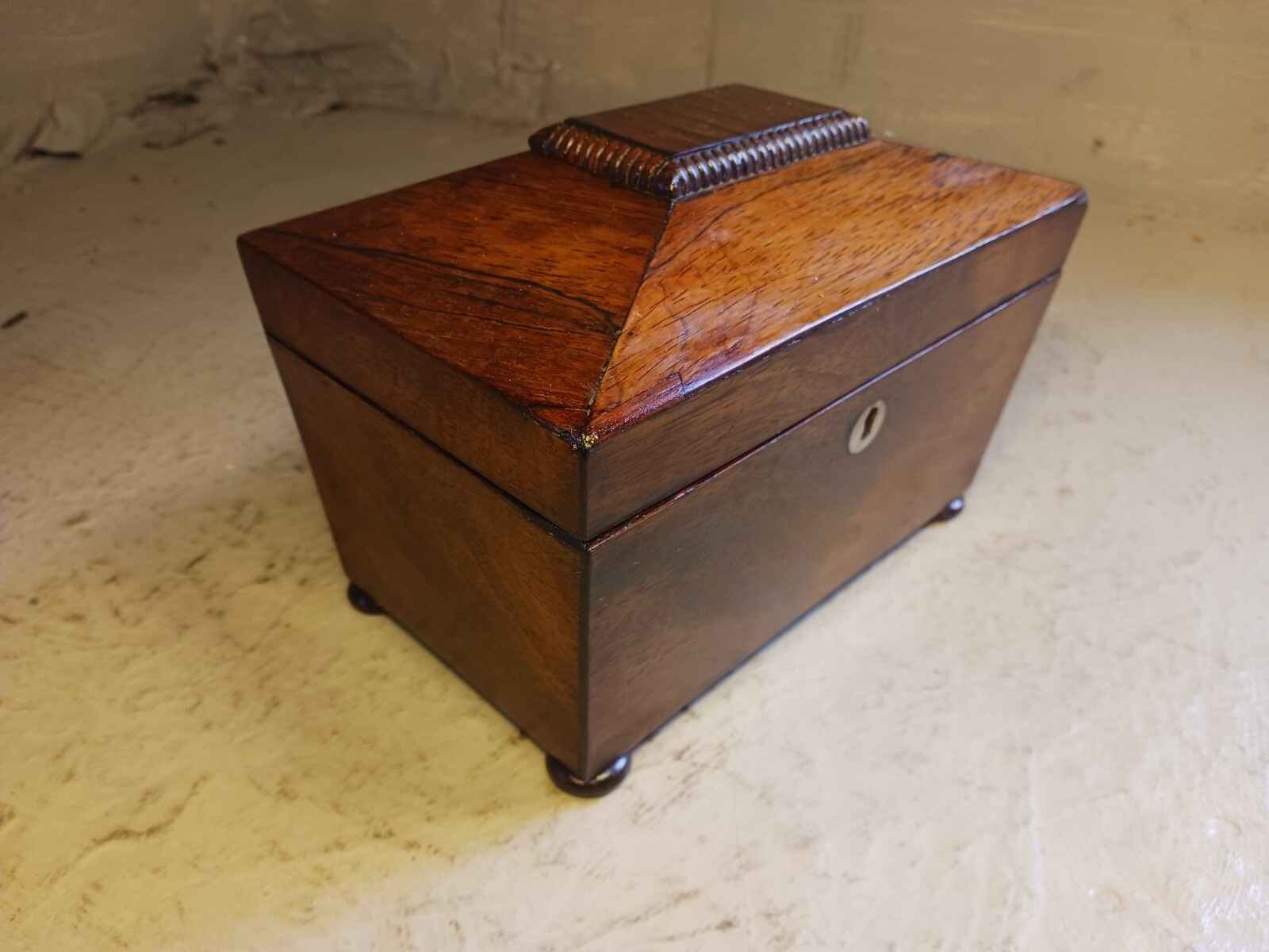 Antique Tea Caddy Box eBay