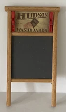 Rare Slate Chalk Board Hudson Washboards Vintage 15” Tall X 8” Long Unique !!