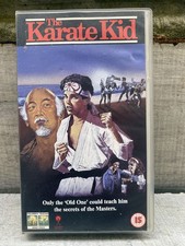 Vintage Karate Kid VHS Pal Original Movie Classic Family Ralph Macchio 1997/84