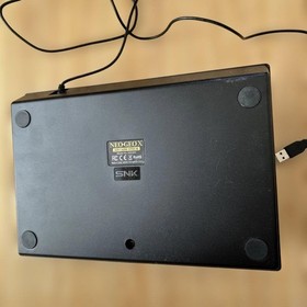 SNK NEO GEO X Gold Limited Edition AES Console Complete Set Black Good Condition