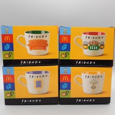 McDonalds McCafe Kaffee Tassen Becher Set Friends OVP, komplett