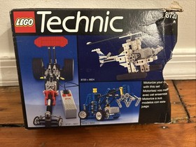 LEGO Technic 8720 9V Motor Set Open Box Complete & WORKING