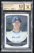 2013 Bowman Chrome Prospects Matt Wisler #BCA-MWI BGS 9.5 GEM MINT Auto 0nr3
