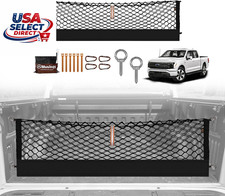 Truck Bed Cargo Net Trunk Netting Compatible with Ford F-150 Lightning 2015-20
