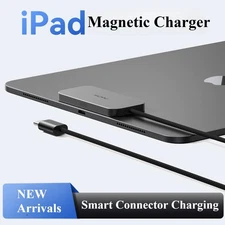 KUXIU Magnetic Charger for iPad Pro 11/12.9/13'' Air 10.9'' M3 18W Fast Charging