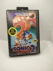 Sonic the Hedgehog 2 (Sega Genesis, 1992) Not for Resale CIB Complete w/ Manual