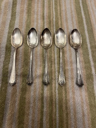 (5) Sterling Silver Gorham Silver 1911 Plymouth Flatware