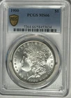 1900  MORGAN DOLLAR PCGS MS 66
