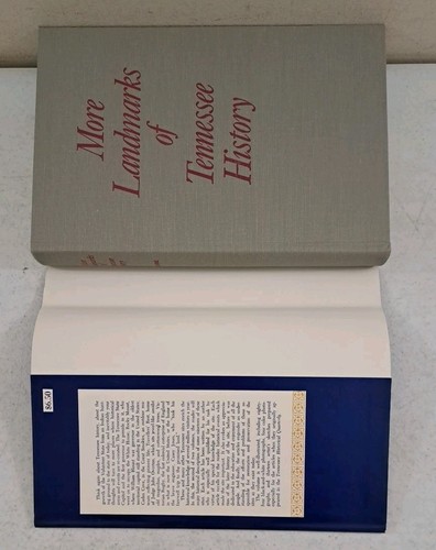 Vintage 1969 1st Edition HCDJ-More Landmarks of Tennessee History-R. McBride - Picture 3 of 15