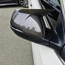 ABS Carbon Fiber Look Mirror Cover Cap Fo…