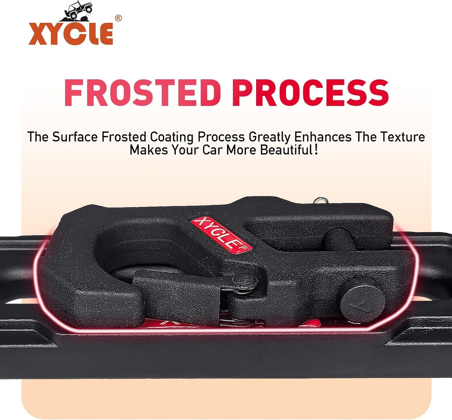 Winch Fairlead with Tow Hook,7075 Aluminum Hawse Fairlead with High Strength All